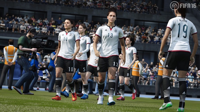 Illustration de l'article sur Les quipes nationales fminines dans FIFA 16